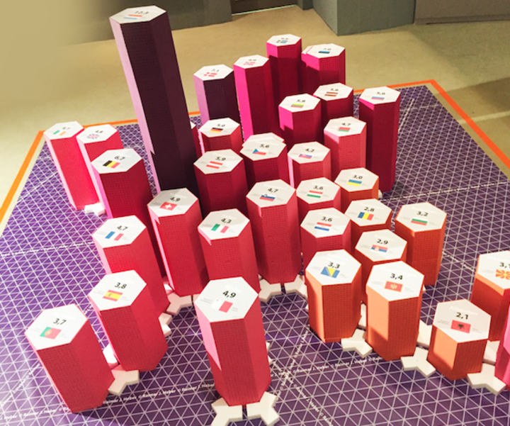 Zu Fuss durch die Landkarte